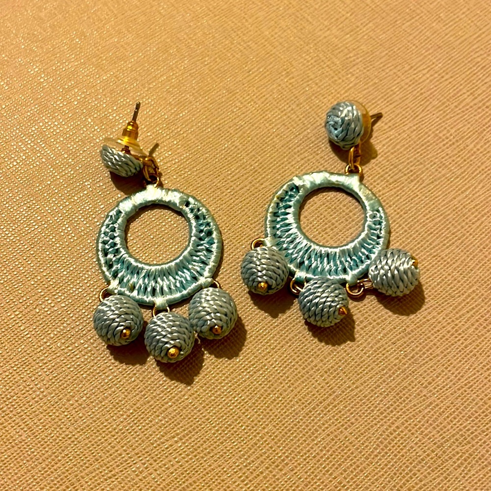 J. Crew Woven Earrings